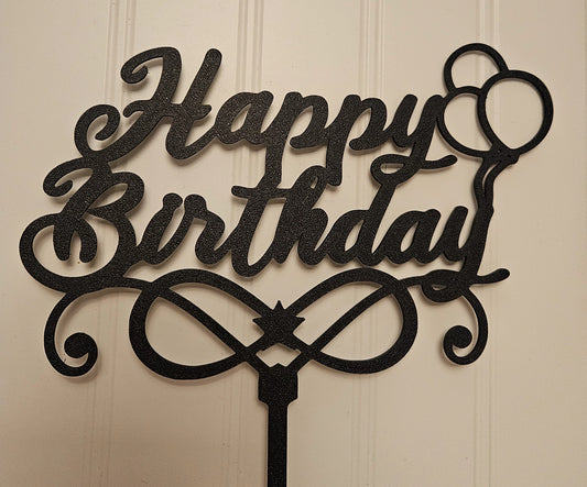 happy birthday cake topper