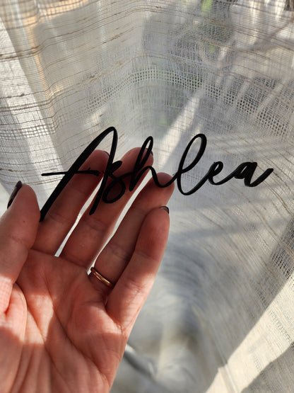 Wedding Name Place Settings