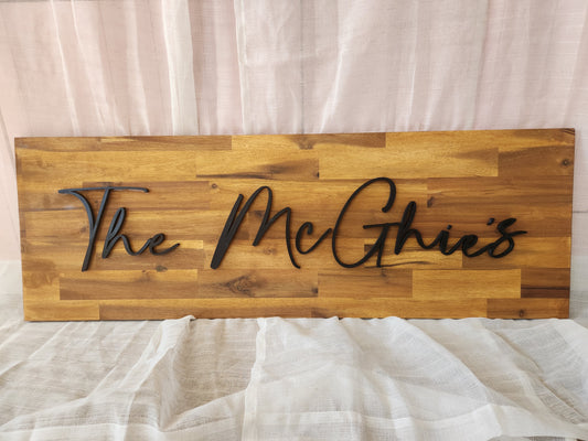 Custom Wedding Signs