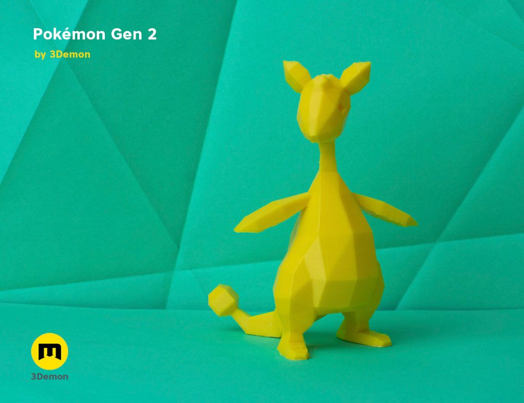 Low-poly Pokémon Collection gen 2