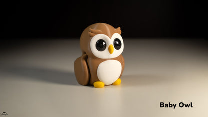 Mini Fidget Animals - Baby Articulated Animals