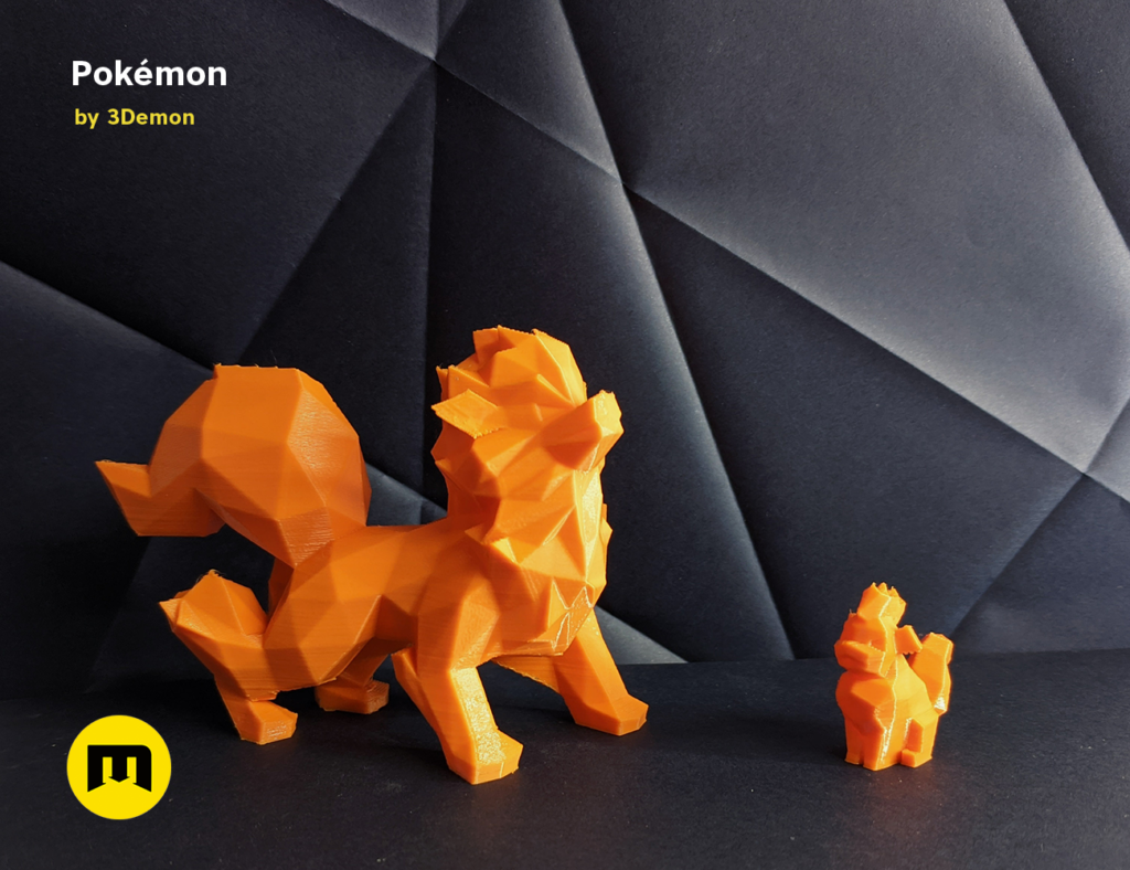 Low-poly Pokémon Collection gen 1