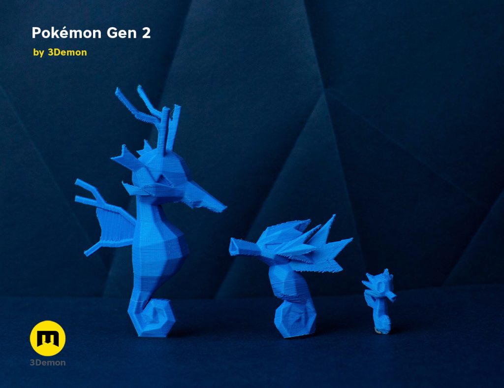 Low-poly Pokémon Collection gen 2