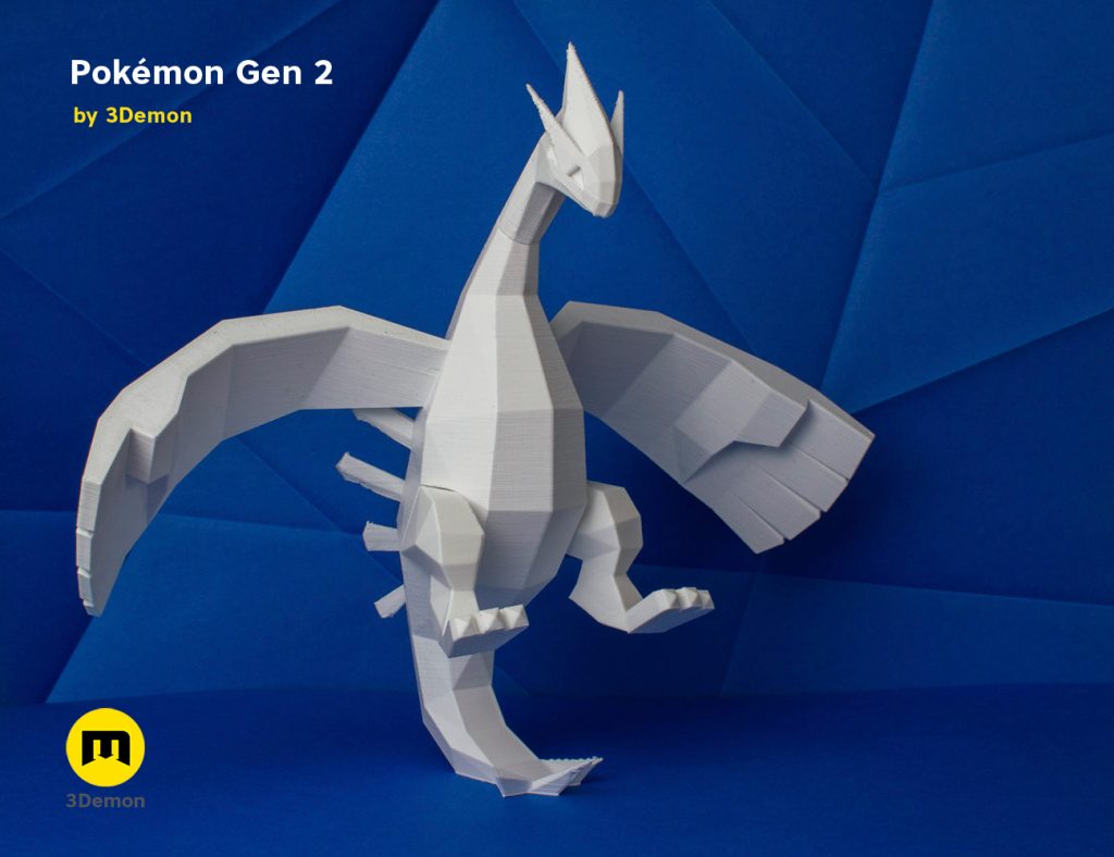 Low-poly Pokémon Collection gen 2