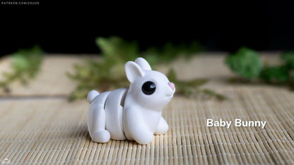 Mini Fidget Animals - Baby Articulated Animals