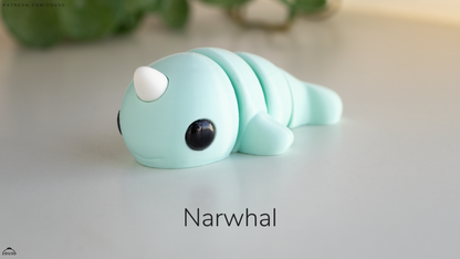 Mini Fidget Animals - Baby Articulated Animals