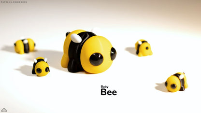 Mini Fidget Animals - Baby Articulated Animals