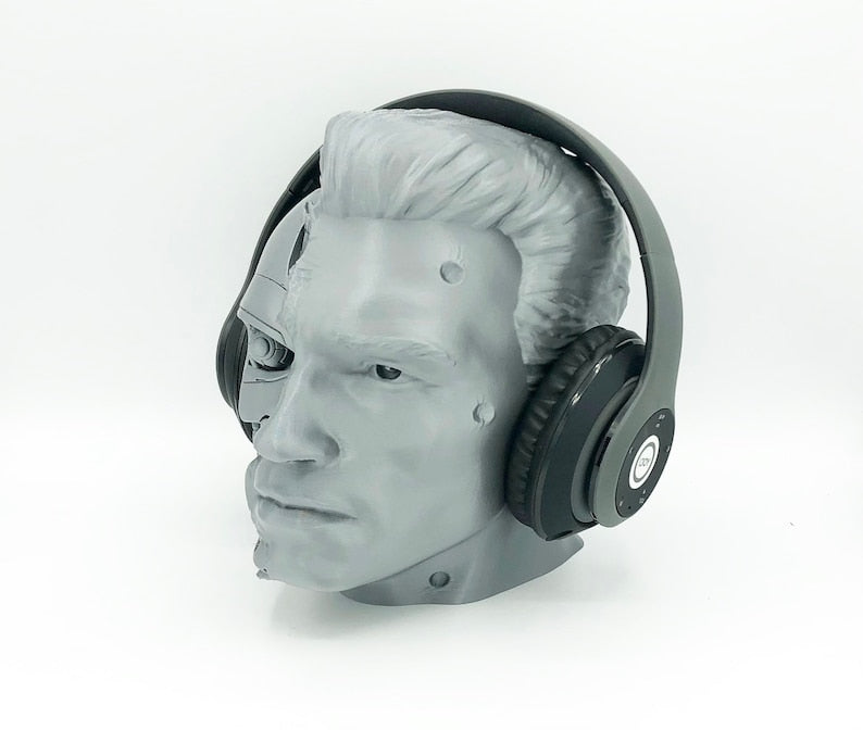 Terminator Headphone Head