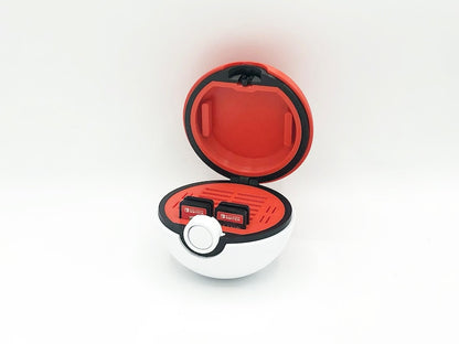 Poke Ball Switch Game Cartridge 3D Printed Storage Case