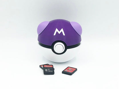 Poke Ball Switch Game Cartridge 3D Printed Storage Case