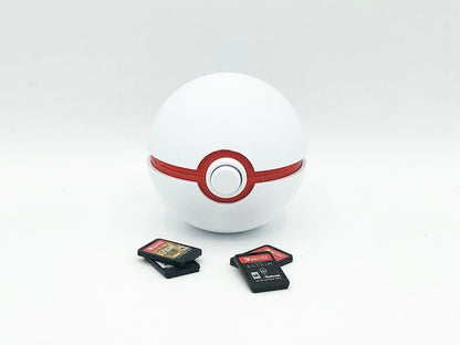 Poke Ball Switch Game Cartridge 3D Printed Storage Case
