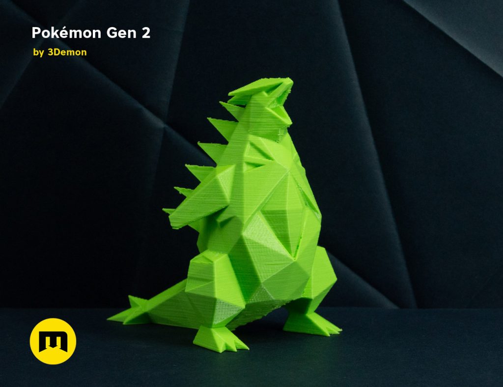 Low-poly Pokémon Collection gen 2