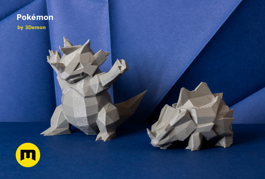 Low-poly Pokémon Collection gen 1